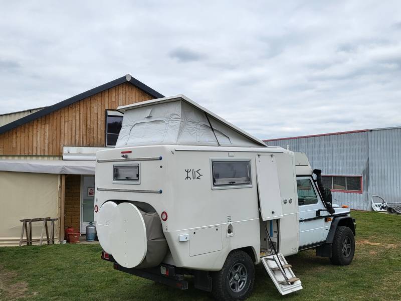 Fabrication et Pose de toile sur mesure pour cellule de pick ou 4x4 en Centre France