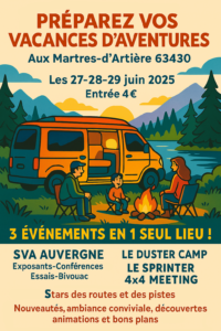 Salon des Véhicules d'Aventure AUVERGNE 2025